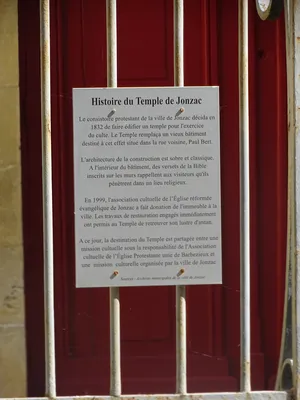 Temple de Jonzac