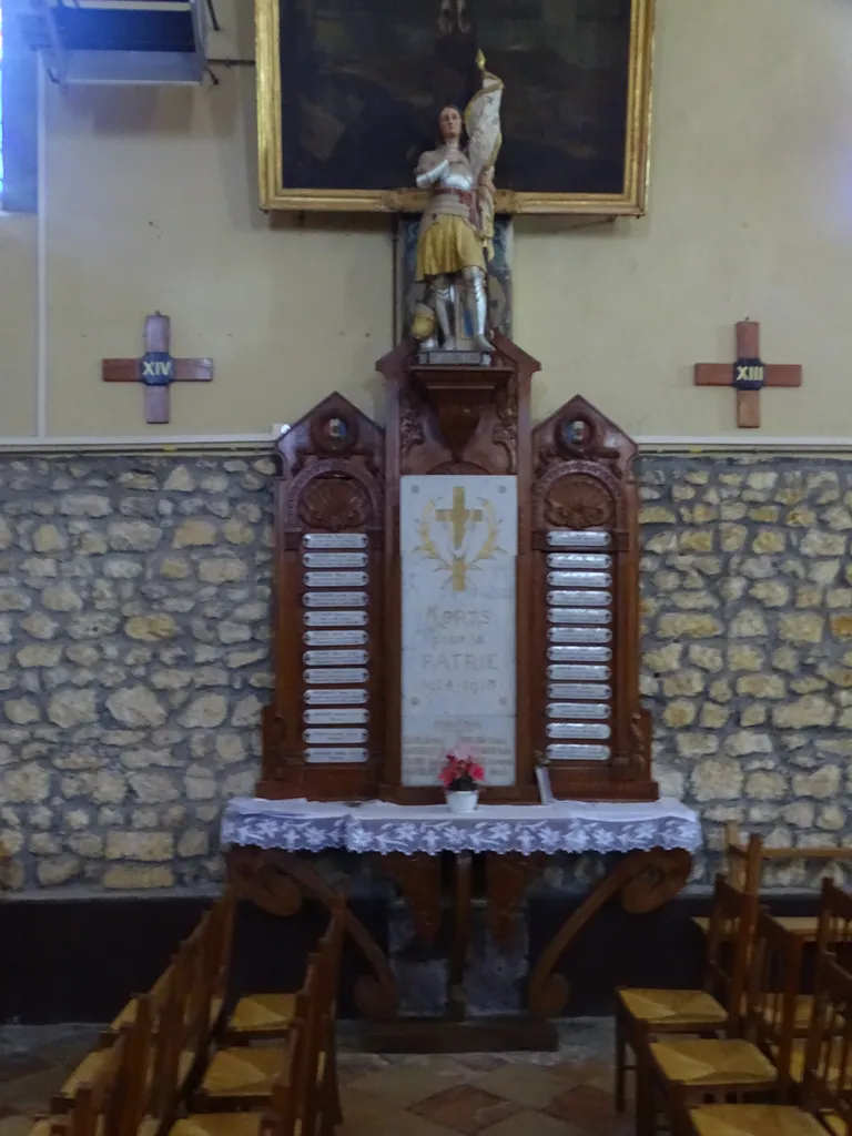 Monument aux Morts de l'Église Notre-Dame de Mirambeau